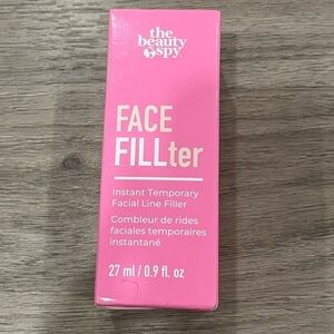 The Beauty Spy Face Fillter Facial Line Filler .9 oz NEW in Box NIB